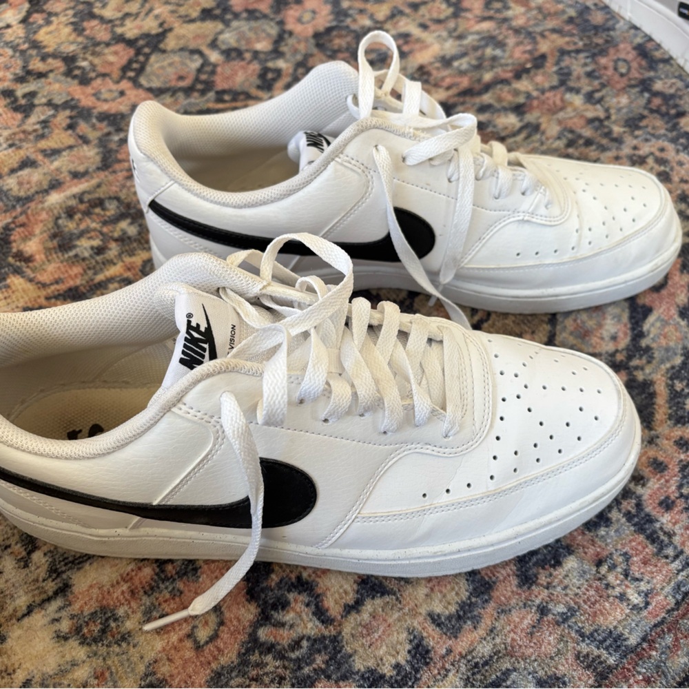 Nike Classic White and Black Sneakers